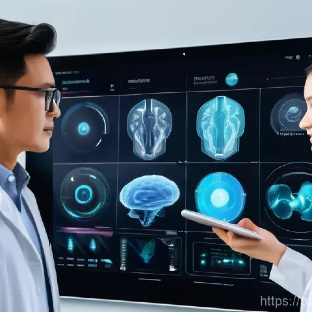 AI 개발 직무의 장점 - **Prompt:** "A vibrant, optimistic illustration of a diverse group of people benefiting from AI in t...