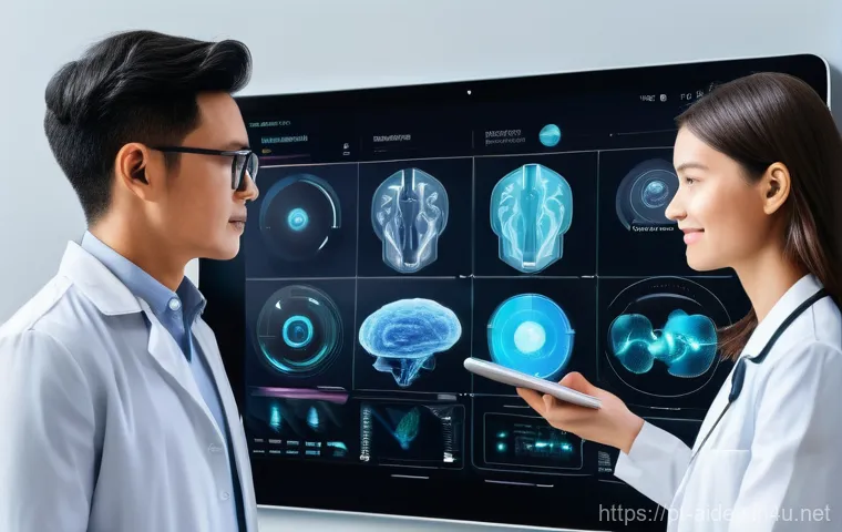 AI 개발 직무의 장점 - **Prompt:** "A vibrant, optimistic illustration of a diverse group of people benefiting from AI in t...